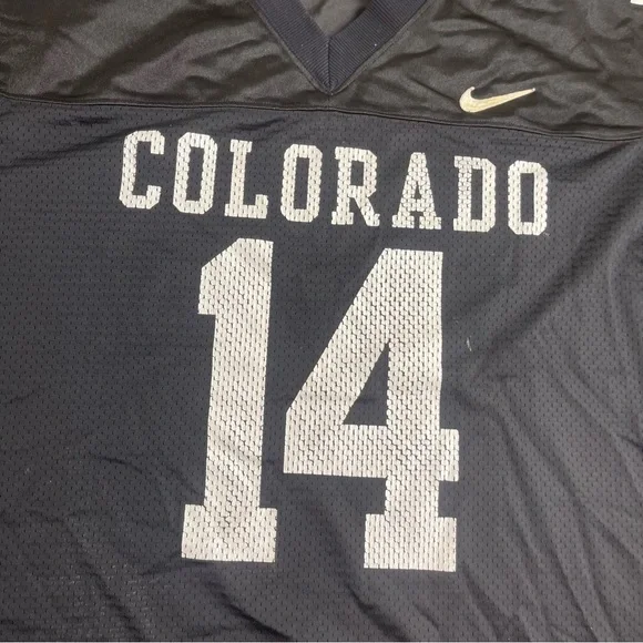 Vtg 90s Nike Colorado Buffaloes #14 Koy Detmer Jersey Men’s Size‎ Large Prime